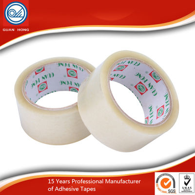 중국 물 증거에 의하여 인쇄되는 포장 테이프 강한 접착성 전문가 42mic 협력 업체